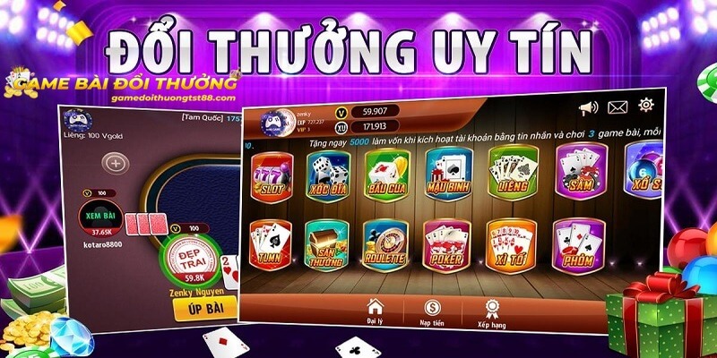 Cổng game bài đổi thưởng với nhiều tính năng nổi bật